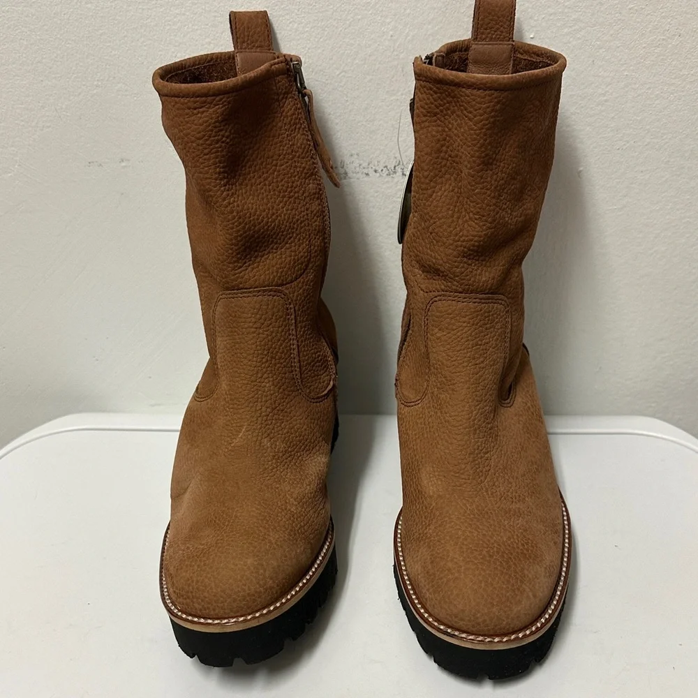 PAUL GREEN NEWBURRY SUEDE WEDGE BOOTS, VERY COMFORTABLE. U.S WOMEN SIZE : 7 - Picture 3 of 11